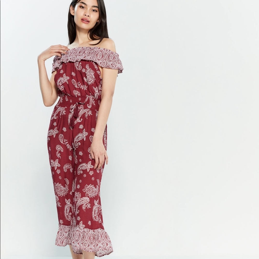 Paisley Boho Jumpsuit Romper